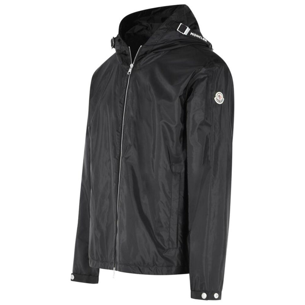 Moncler 'Remoray' Black Polyamide Hooded Windbreaker Men Men - Picture 2 of 3